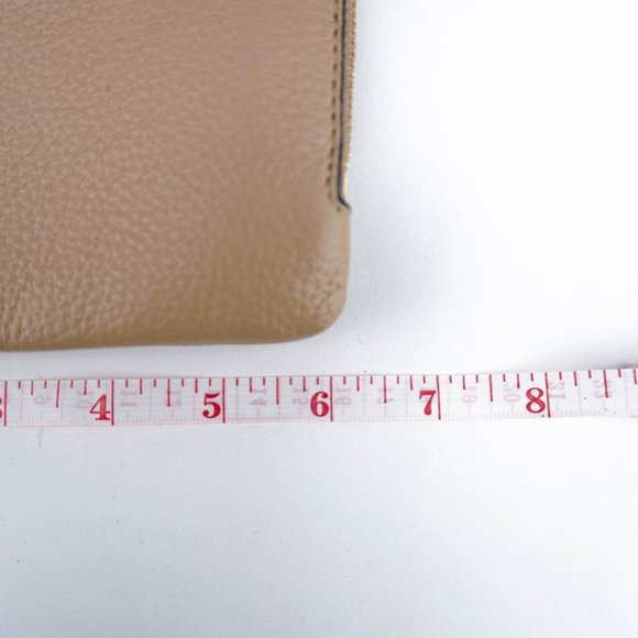 COACH Tan Corner Zip Wristlet - Picture 9 of 14